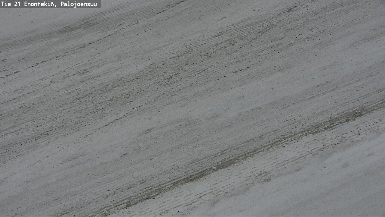 Weather Camera Image Road 21 Enontekiö, Palojoensuu, Enontekiö, Lappi