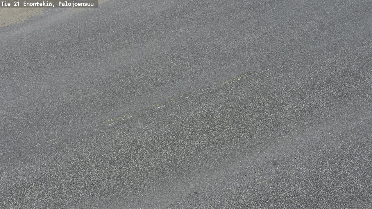 Weather Camera Image Road 21 Enontekiö, Palojoensuu, Enontekiö, Lappi