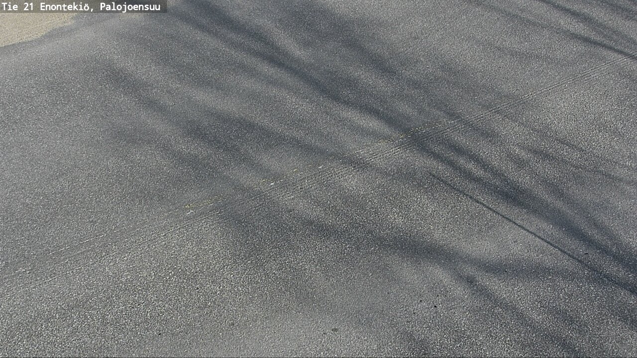 Weather Camera Image Road 21 Enontekiö, Palojoensuu, Enontekiö, Lappi
