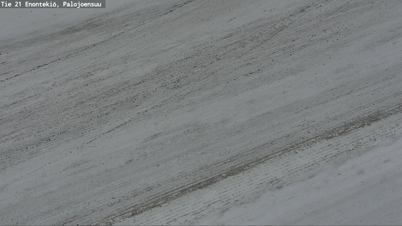 Weather Camera Image Road 21 Enontekiö, Palojoensuu, Enontekiö, Lappi