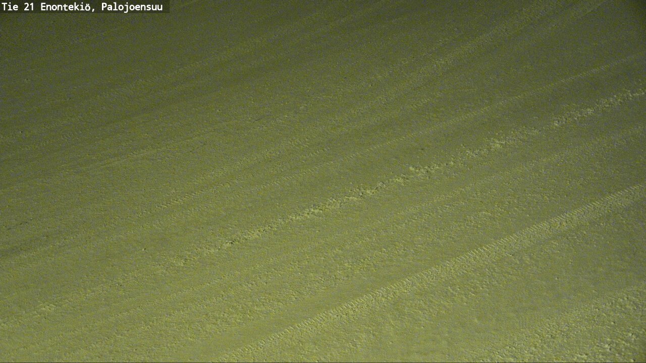 Weather Camera Image Road 21 Enontekiö, Palojoensuu, Enontekiö, Lappi