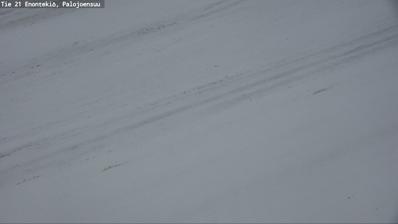 Weather Camera Image Road 21 Enontekiö, Palojoensuu, Enontekiö, Lappi