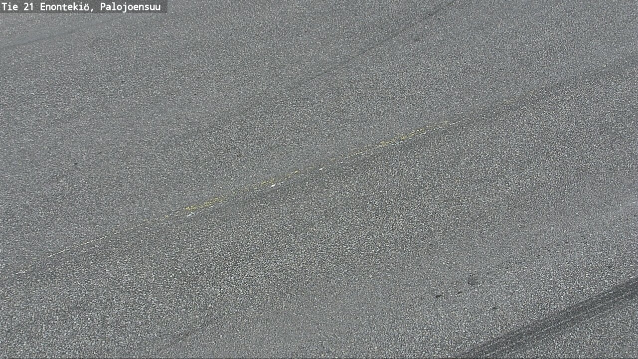 Weather Camera Image Väg 21 Enontekis, Palojoensuu, Enontekiö, Lappi