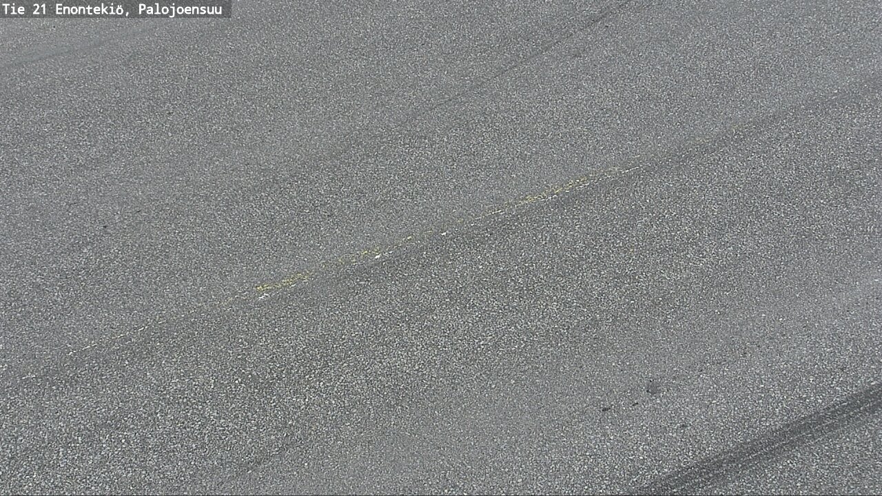 Weather Camera Image Väg 21 Enontekis, Palojoensuu, Enontekiö, Lappi