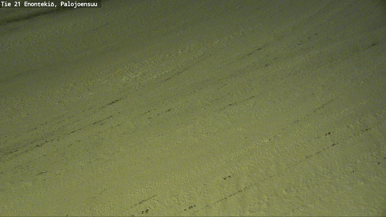 Weather Camera Image Road 21 Enontekiö, Palojoensuu, Enontekiö, Lappi
