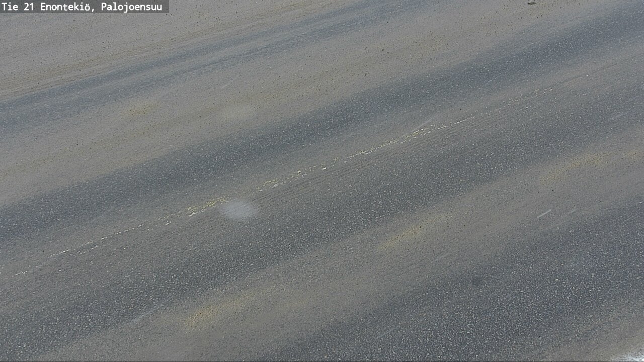 Weather Camera Image Road 21 Enontekiö, Palojoensuu, Enontekiö, Lappi