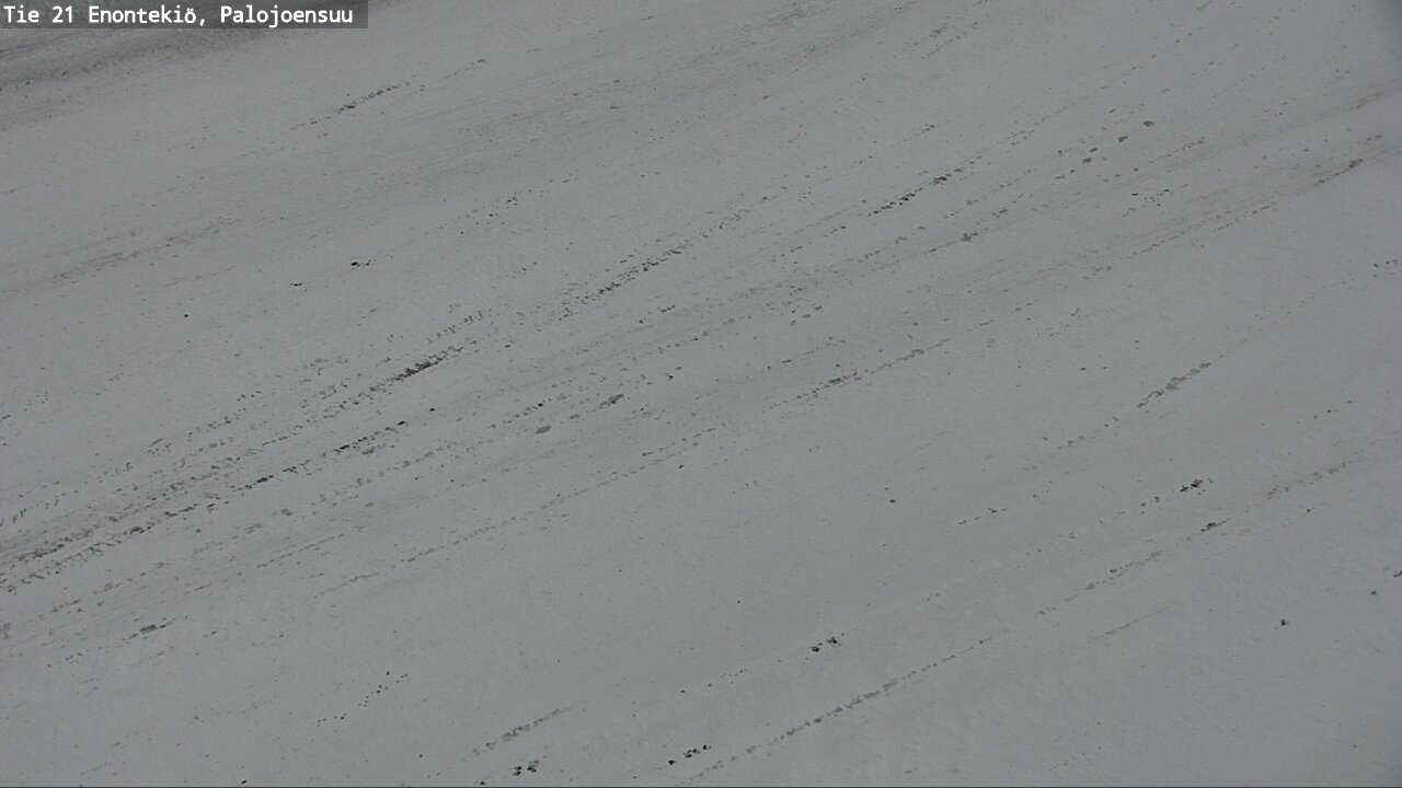 Weather Camera Image Väg 21 Enontekis, Palojoensuu, Enontekiö, Lappi