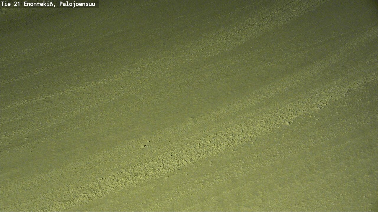 Weather Camera Image Road 21 Enontekiö, Palojoensuu, Enontekiö, Lappi
