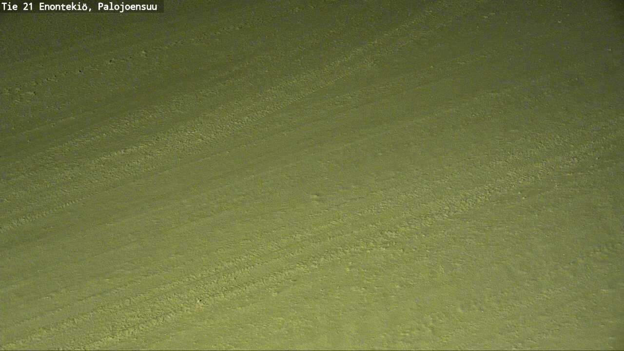 Weather Camera Image Road 21 Enontekiö, Palojoensuu, Enontekiö, Lappi