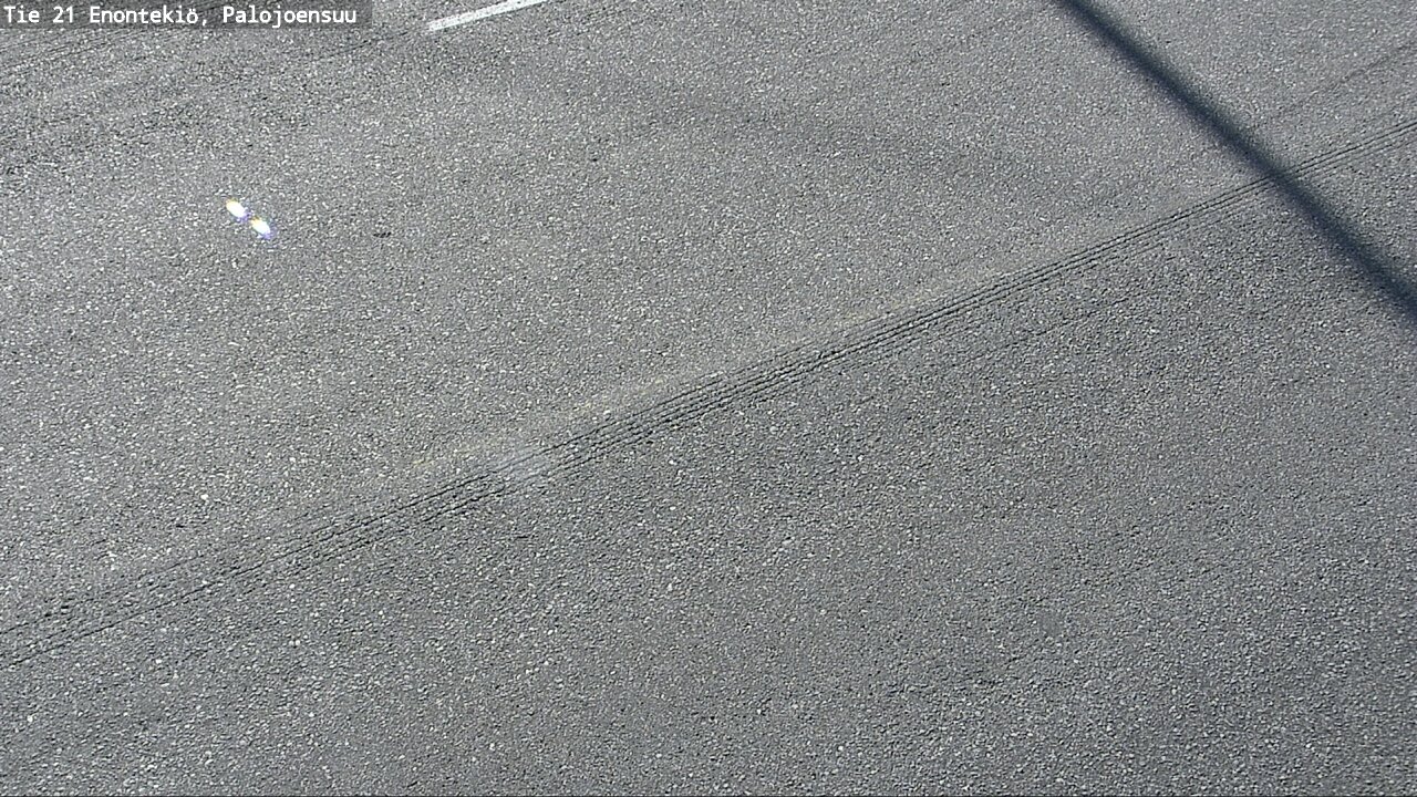 Weather Camera Image Road 21 Enontekiö, Palojoensuu, Enontekiö, Lappi