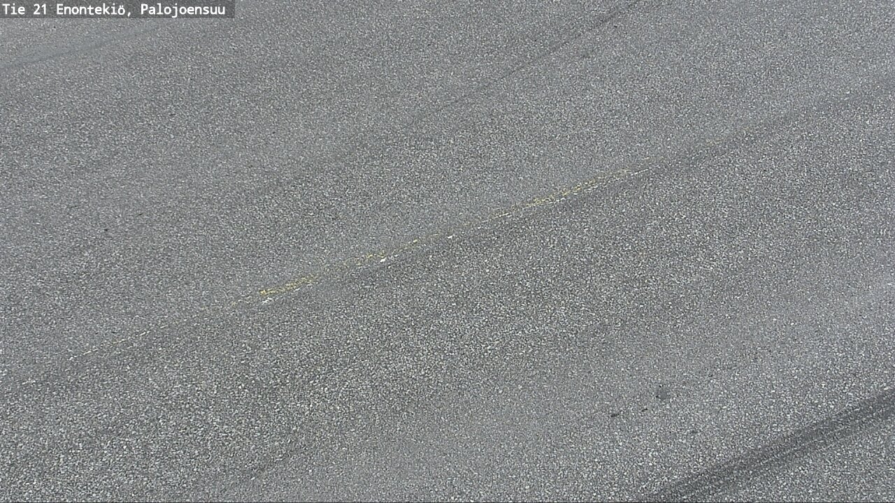 Weather Camera Image Väg 21 Enontekis, Palojoensuu, Enontekiö, Lappi