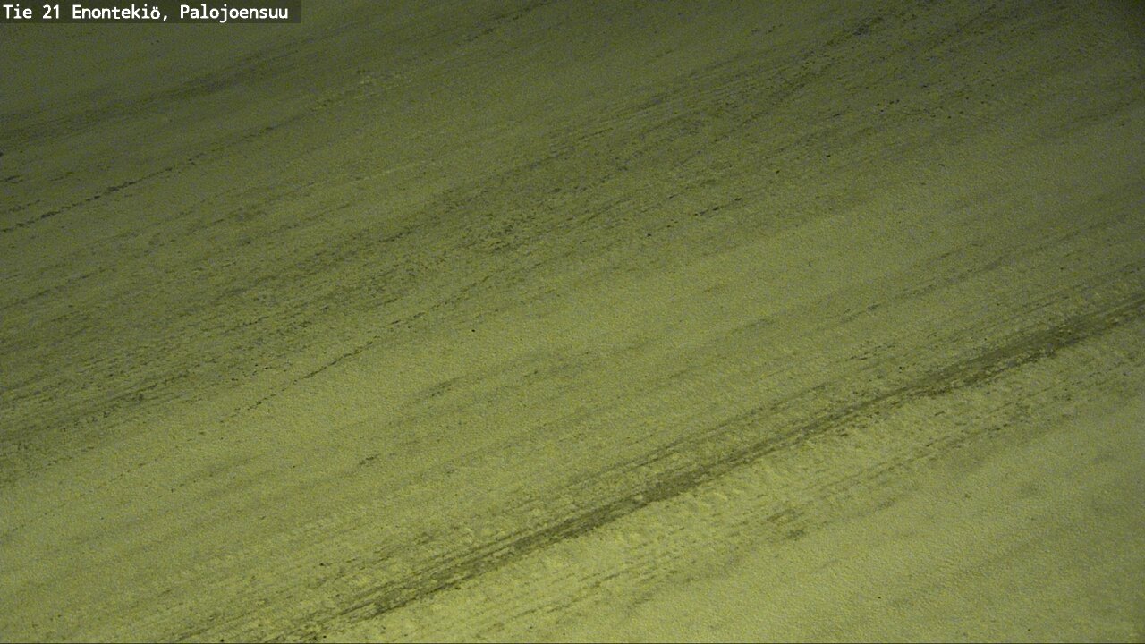 Weather Camera Image Road 21 Enontekiö, Palojoensuu, Enontekiö, Lappi
