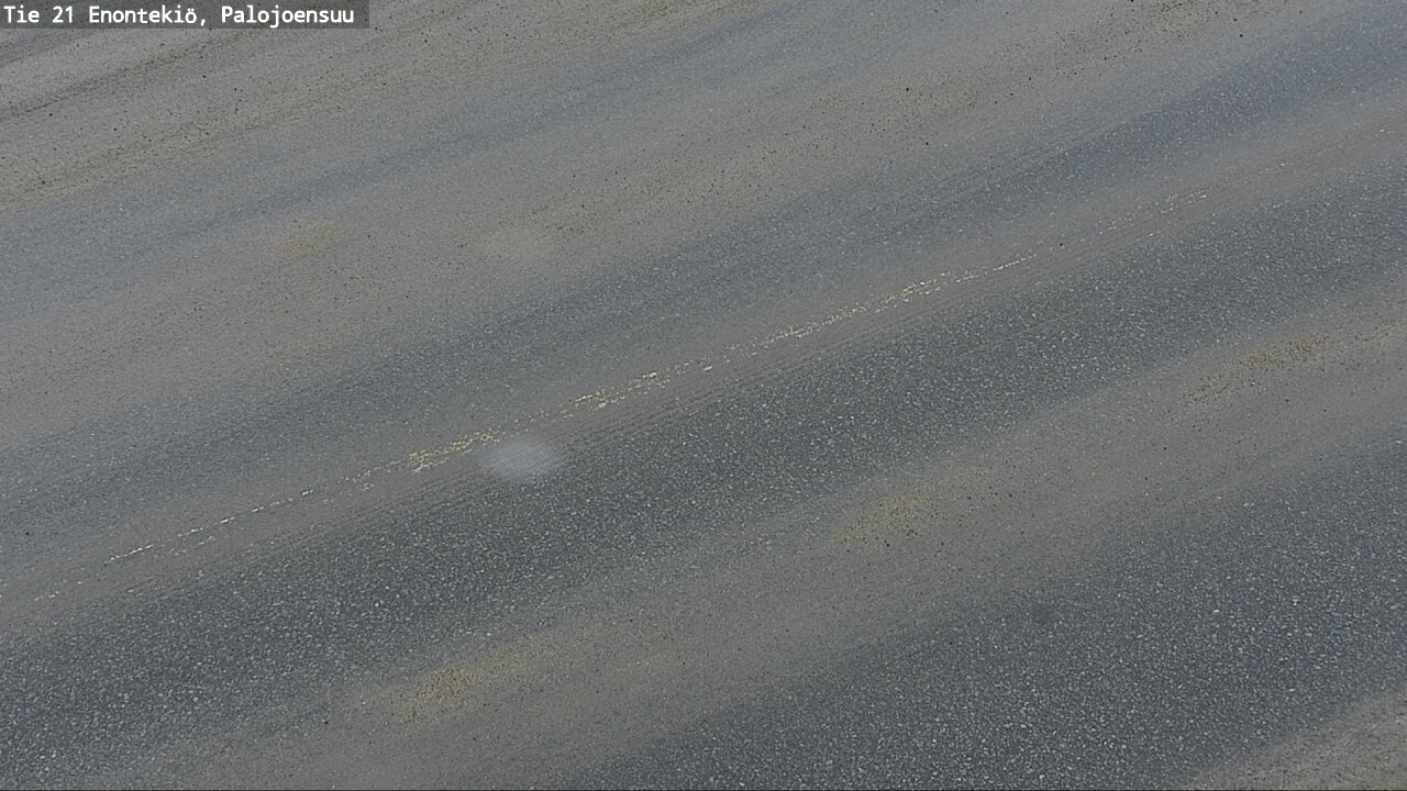 Weather Camera Image Väg 21 Enontekis, Palojoensuu, Enontekiö, Lappi