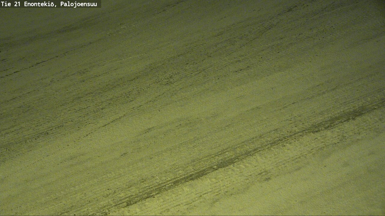 Weather Camera Image Väg 21 Enontekis, Palojoensuu, Enontekiö, Lappi