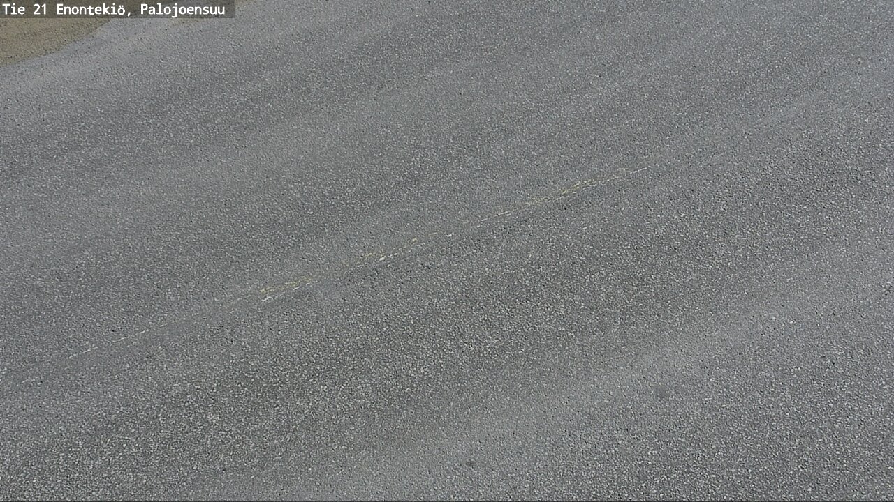 Weather Camera Image Road 21 Enontekiö, Palojoensuu, Enontekiö, Lappi
