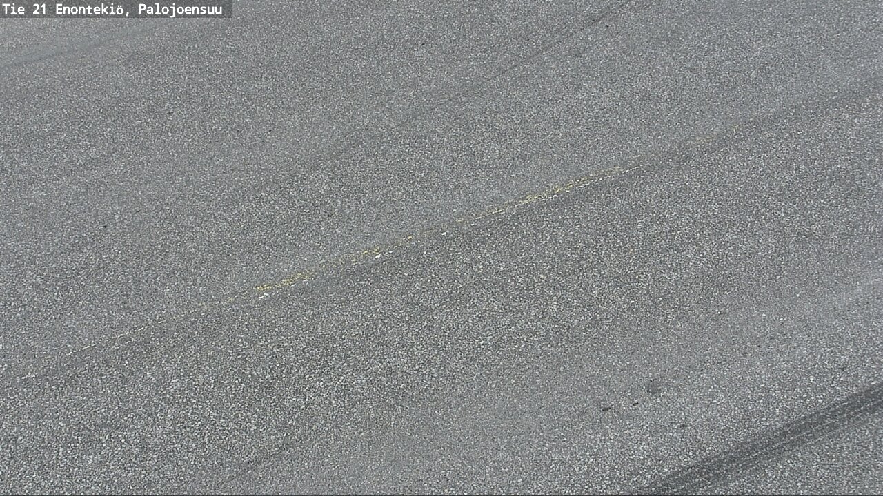 Weather Camera Image Väg 21 Enontekis, Palojoensuu, Enontekiö, Lappi