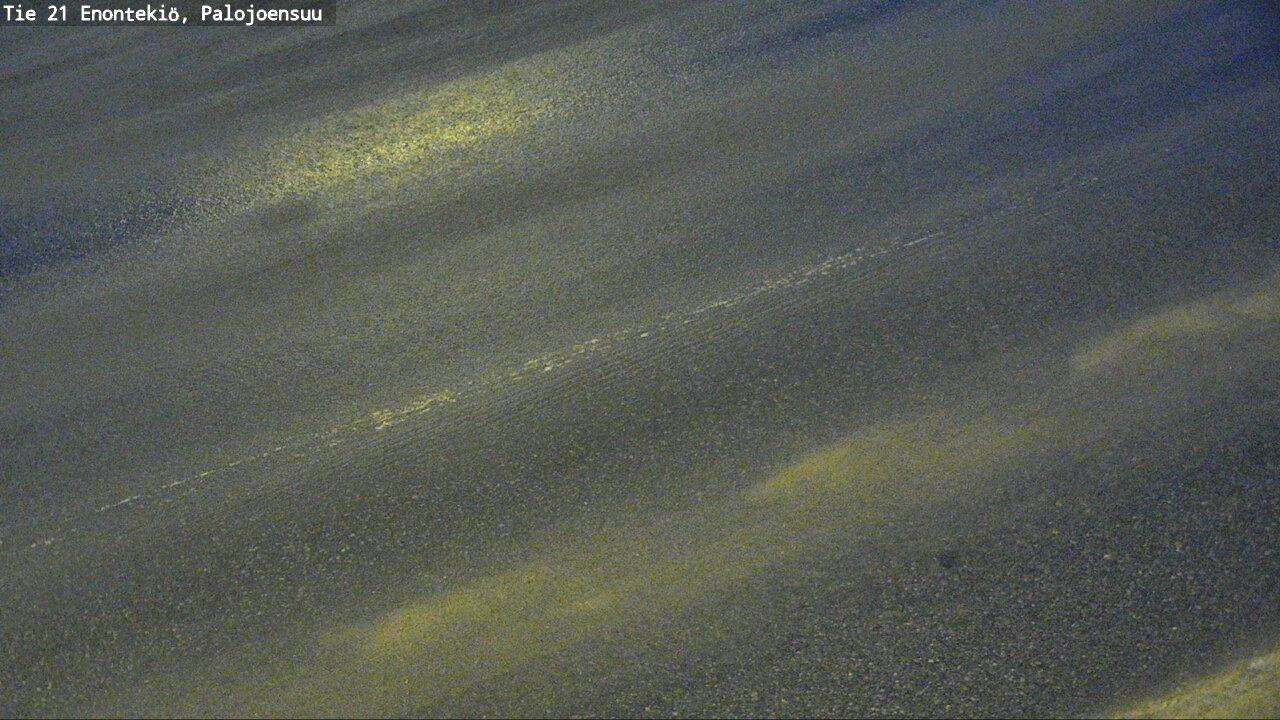Weather Camera Image Väg 21 Enontekis, Palojoensuu, Enontekiö, Lappi