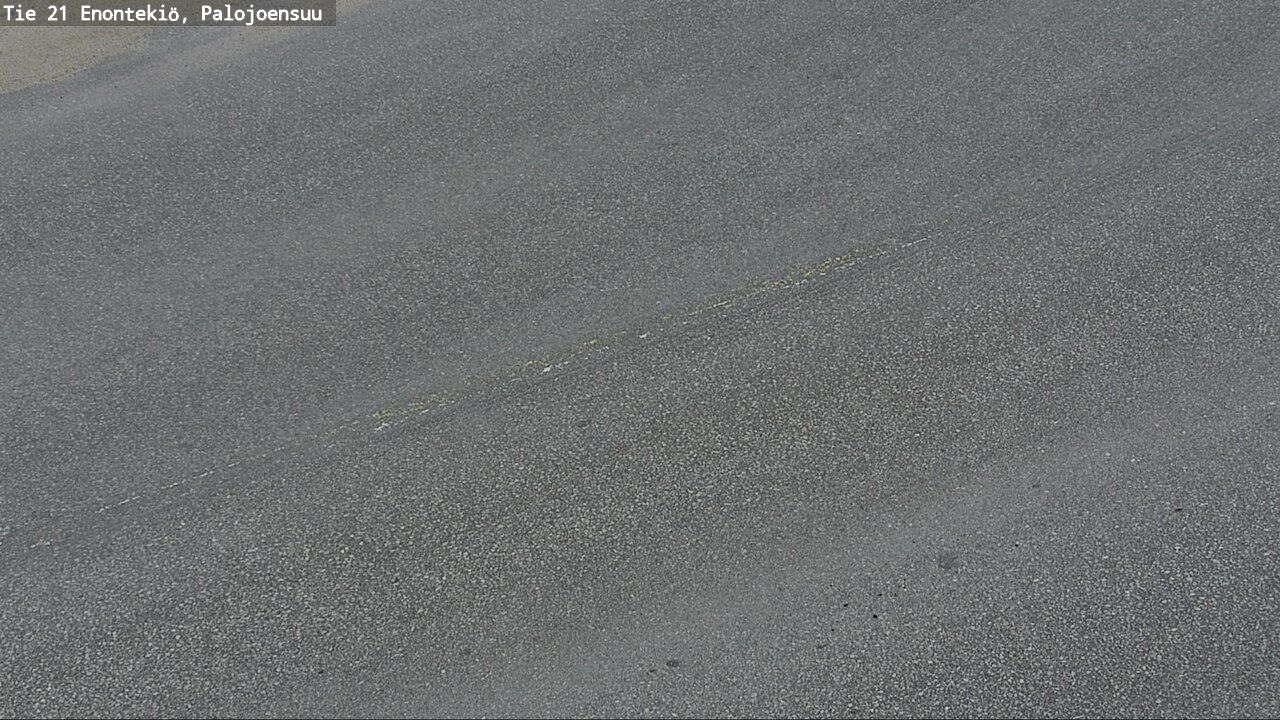Weather Camera Image Road 21 Enontekiö, Palojoensuu, Enontekiö, Lappi