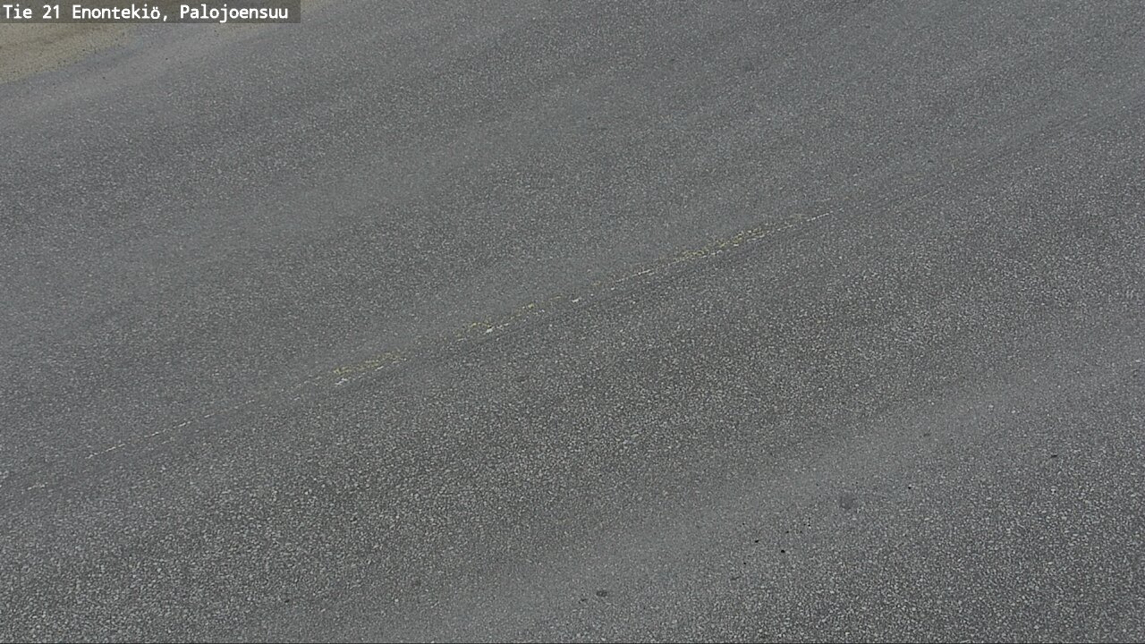 Weather Camera Image Road 21 Enontekiö, Palojoensuu, Enontekiö, Lappi