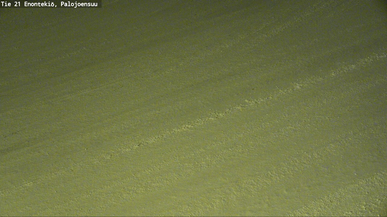Weather Camera Image Road 21 Enontekiö, Palojoensuu, Enontekiö, Lappi