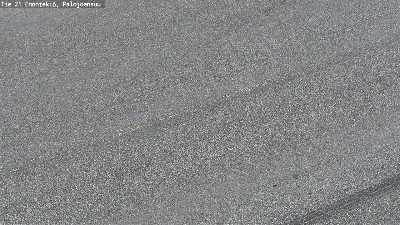 Weather Camera Image Väg 21 Enontekis, Palojoensuu, Enontekiö, Lappi