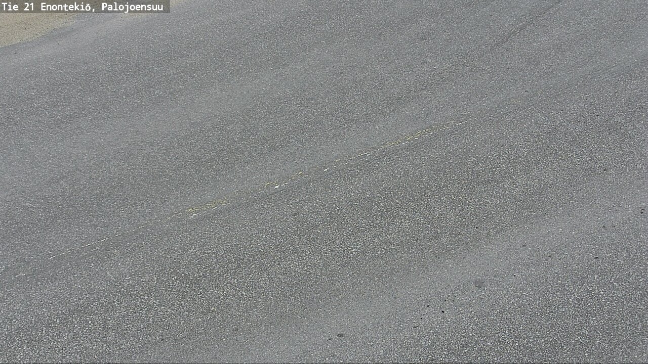 Weather Camera Image Road 21 Enontekiö, Palojoensuu, Enontekiö, Lappi