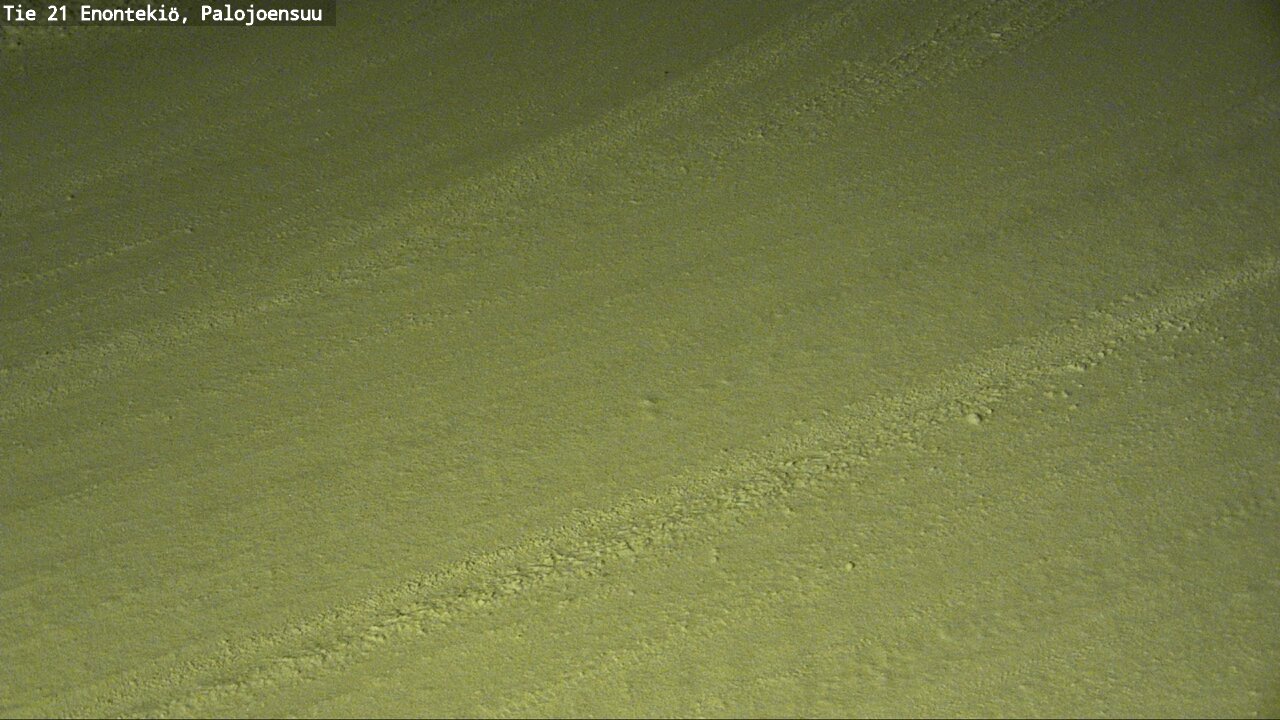 Weather Camera Image Road 21 Enontekiö, Palojoensuu, Enontekiö, Lappi
