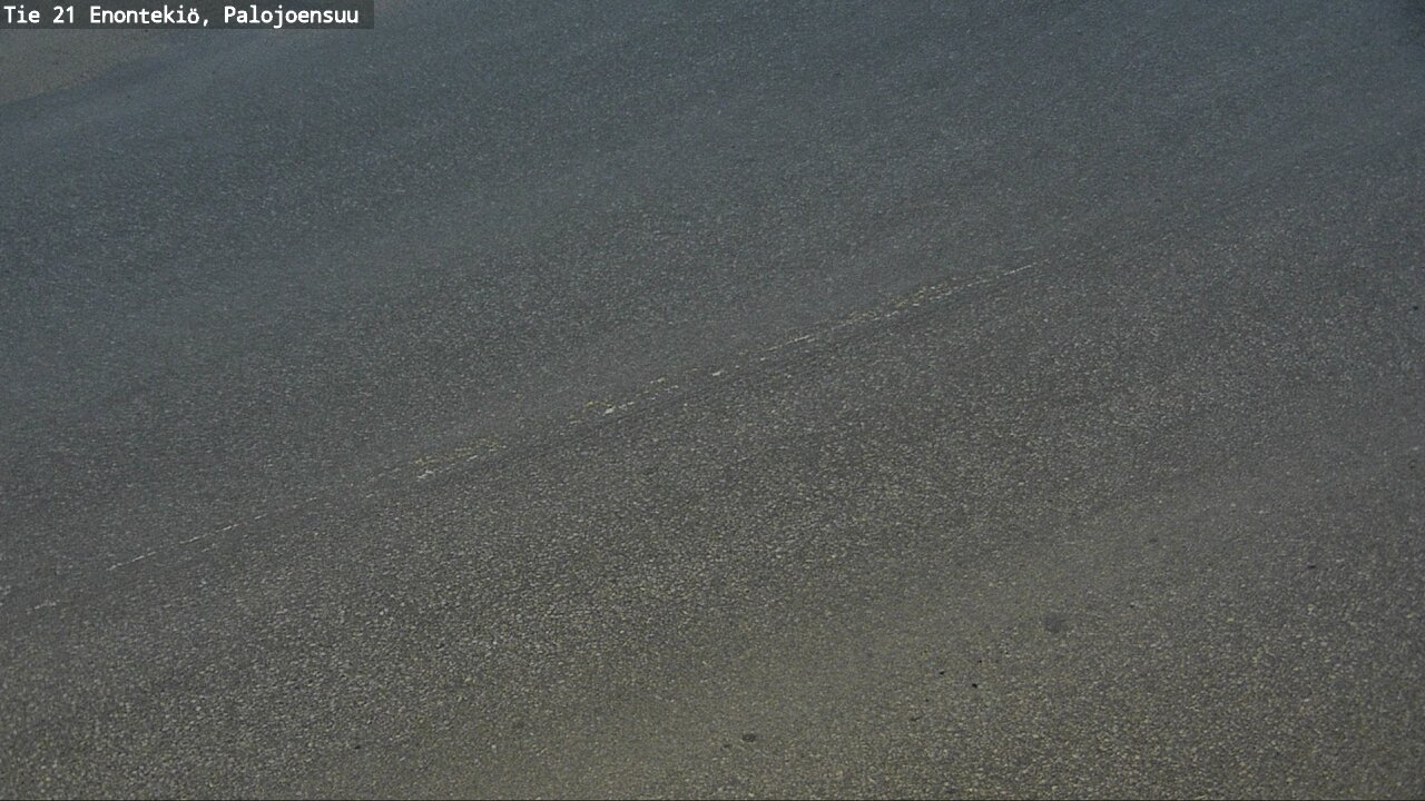 Weather Camera Image Road 21 Enontekiö, Palojoensuu, Enontekiö, Lappi