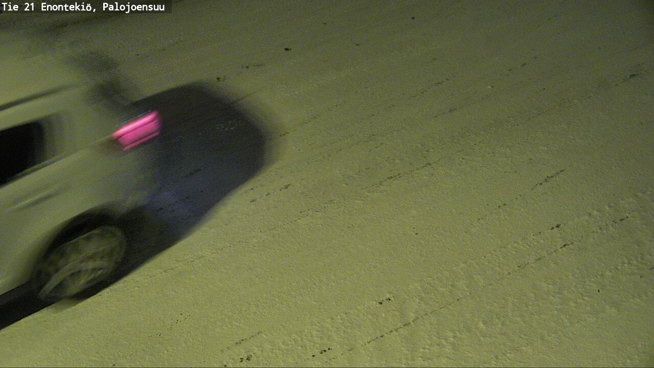 Weather Camera Image Väg 21 Enontekis, Palojoensuu, Enontekiö, Lappi