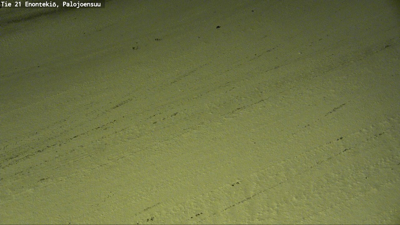 Weather Camera Image Väg 21 Enontekis, Palojoensuu, Enontekiö, Lappi