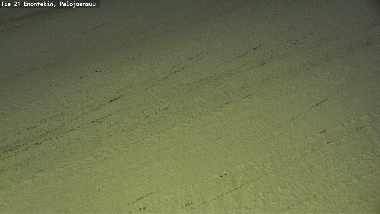 Weather Camera Image Väg 21 Enontekis, Palojoensuu, Enontekiö, Lappi