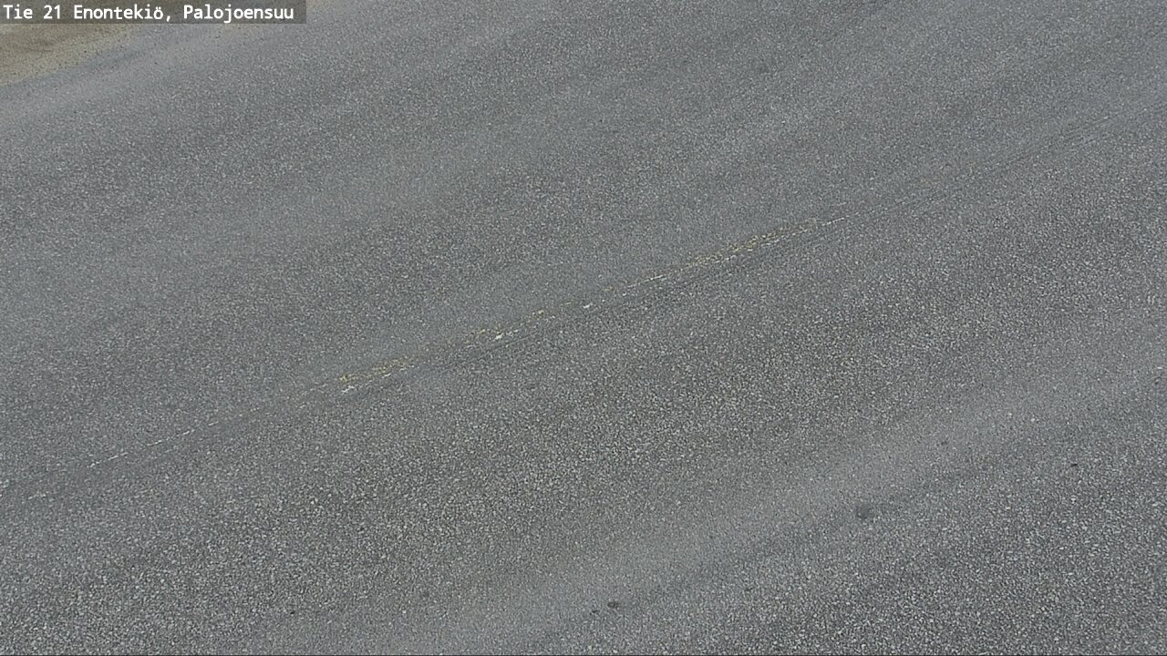 Weather Camera Image Road 21 Enontekiö, Palojoensuu, Enontekiö, Lappi