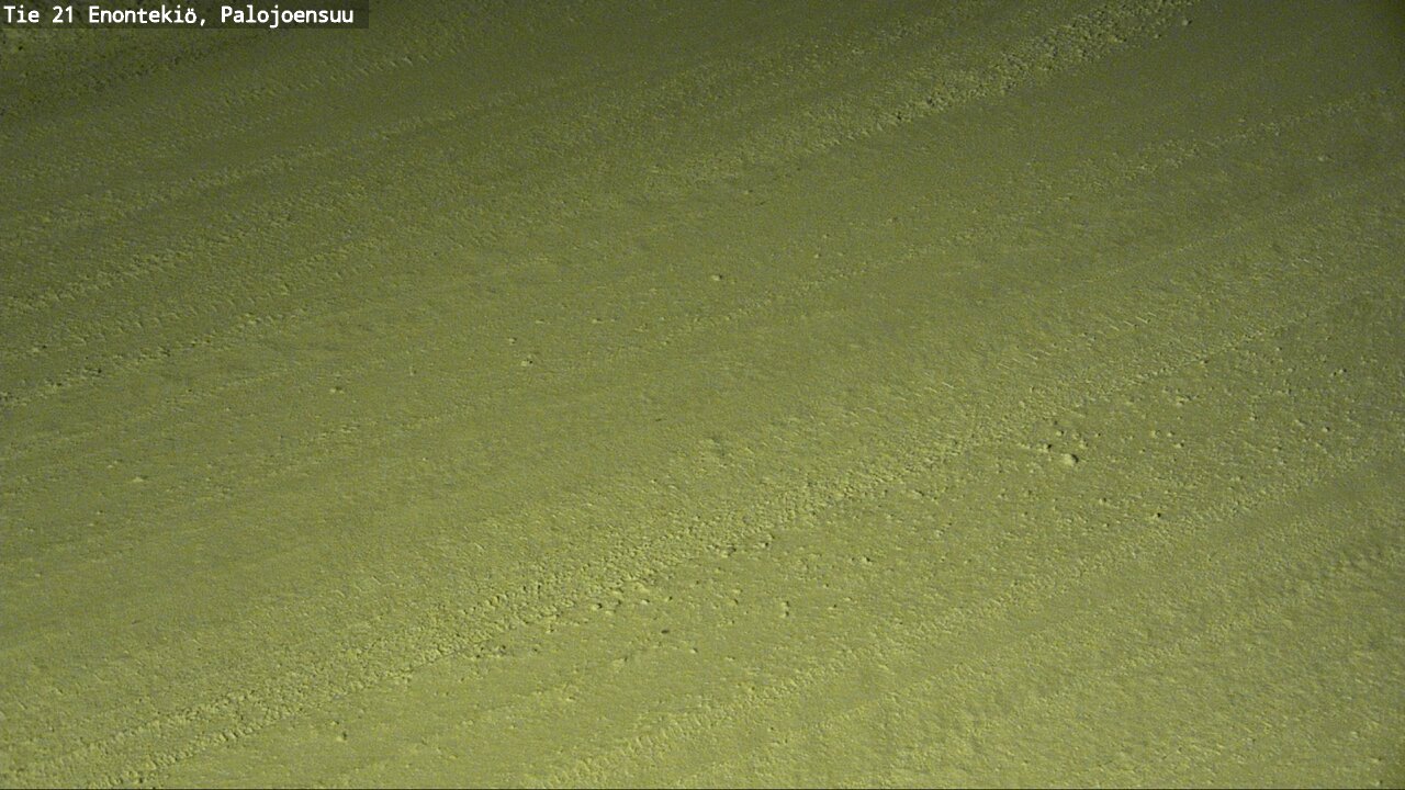 Weather Camera Image Road 21 Enontekiö, Palojoensuu, Enontekiö, Lappi
