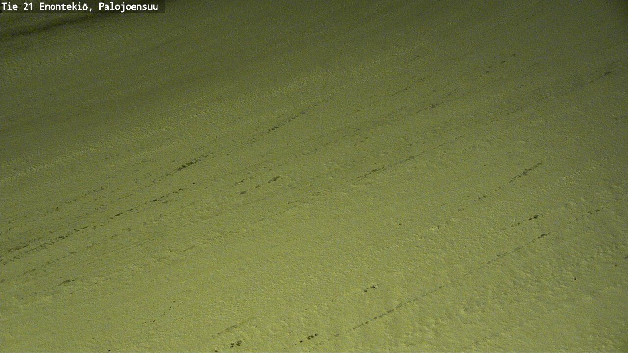 Weather Camera Image Road 21 Enontekiö, Palojoensuu, Enontekiö, Lappi