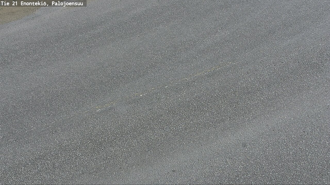 Weather Camera Image Road 21 Enontekiö, Palojoensuu, Enontekiö, Lappi