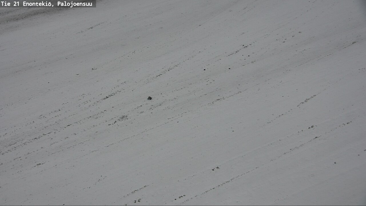 Weather Camera Image Väg 21 Enontekis, Palojoensuu, Enontekiö, Lappi