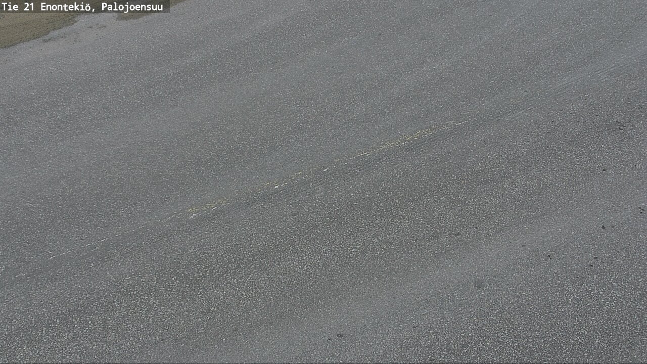 Weather Camera Image Road 21 Enontekiö, Palojoensuu, Enontekiö, Lappi