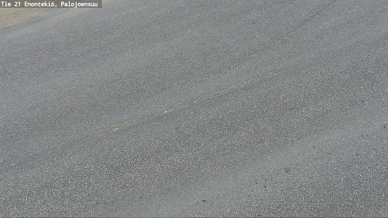 Weather Camera Image Road 21 Enontekiö, Palojoensuu, Enontekiö, Lappi