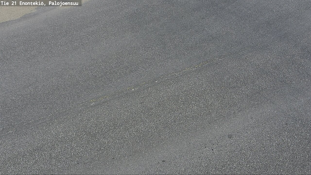 Weather Camera Image Road 21 Enontekiö, Palojoensuu, Enontekiö, Lappi