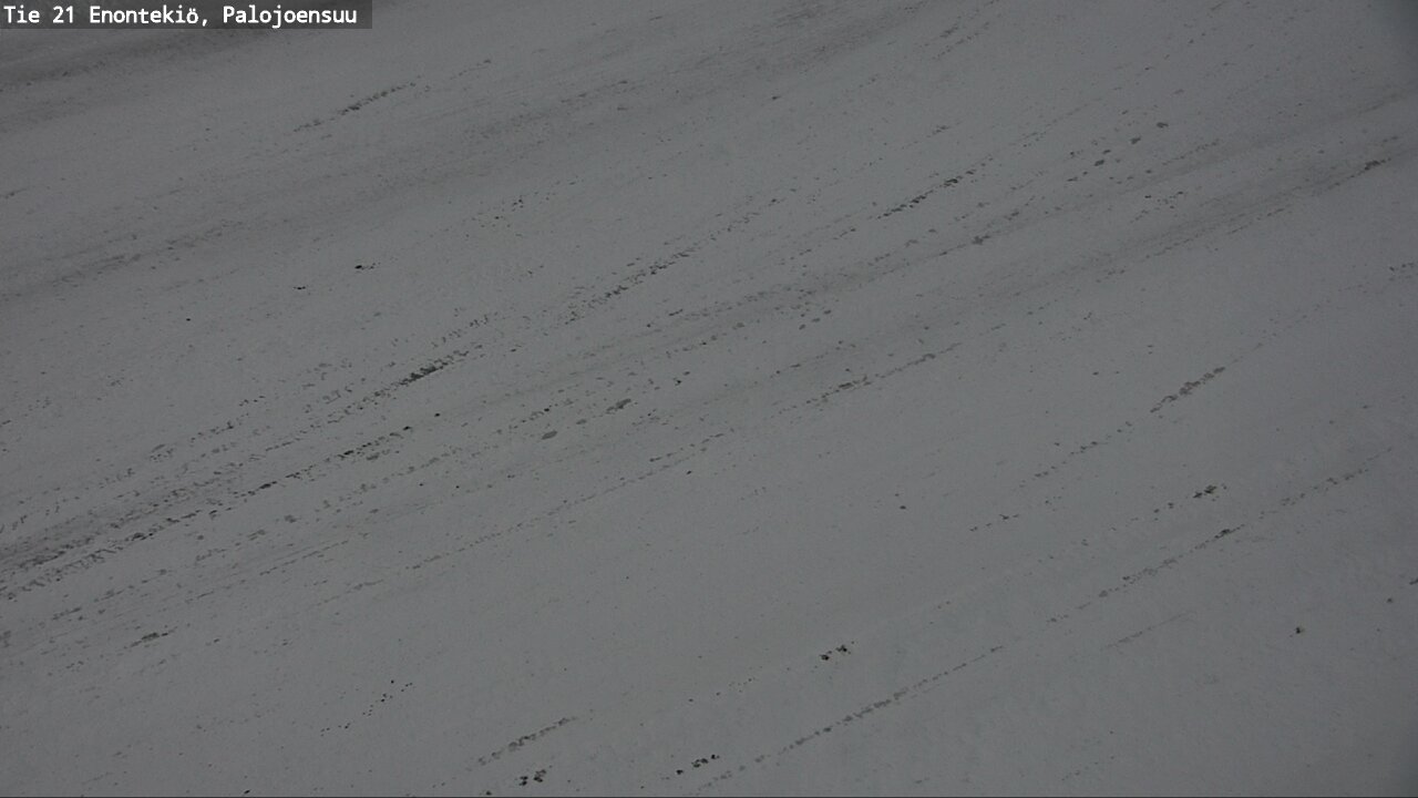 Weather Camera Image Väg 21 Enontekis, Palojoensuu, Enontekiö, Lappi