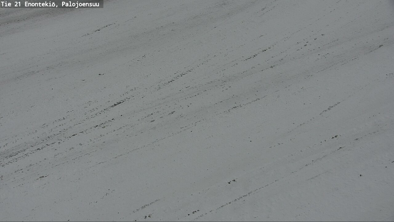 Weather Camera Image Väg 21 Enontekis, Palojoensuu, Enontekiö, Lappi