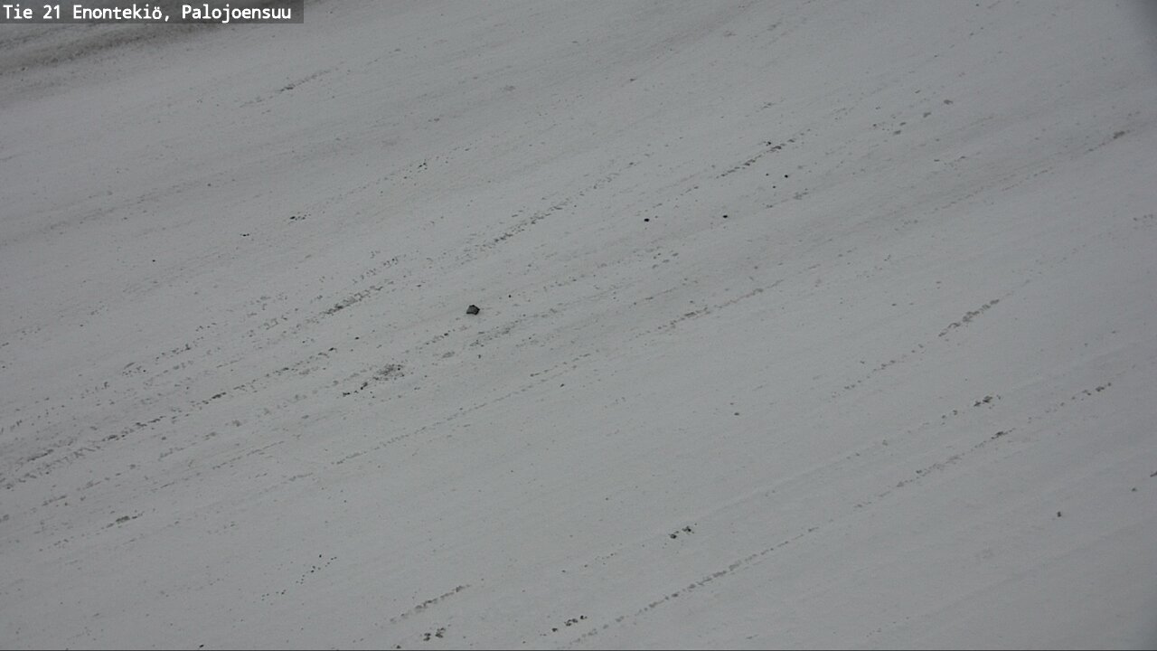 Weather Camera Image Väg 21 Enontekis, Palojoensuu, Enontekiö, Lappi