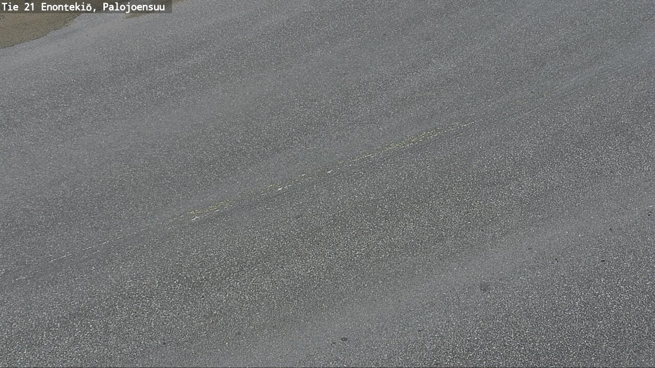 Weather Camera Image Road 21 Enontekiö, Palojoensuu, Enontekiö, Lappi