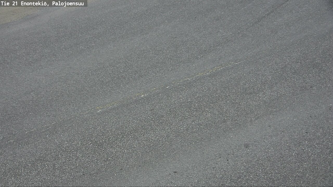 Weather Camera Image Road 21 Enontekiö, Palojoensuu, Enontekiö, Lappi