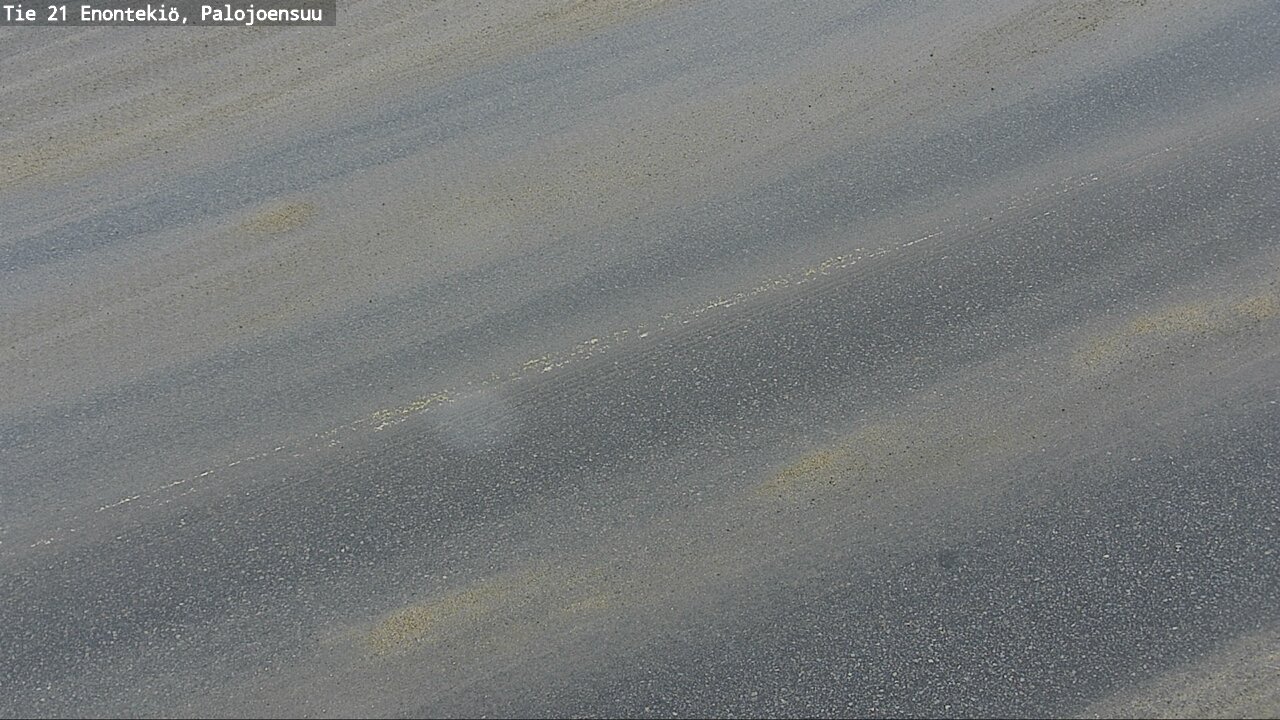 Weather Camera Image Väg 21 Enontekis, Palojoensuu, Enontekiö, Lappi