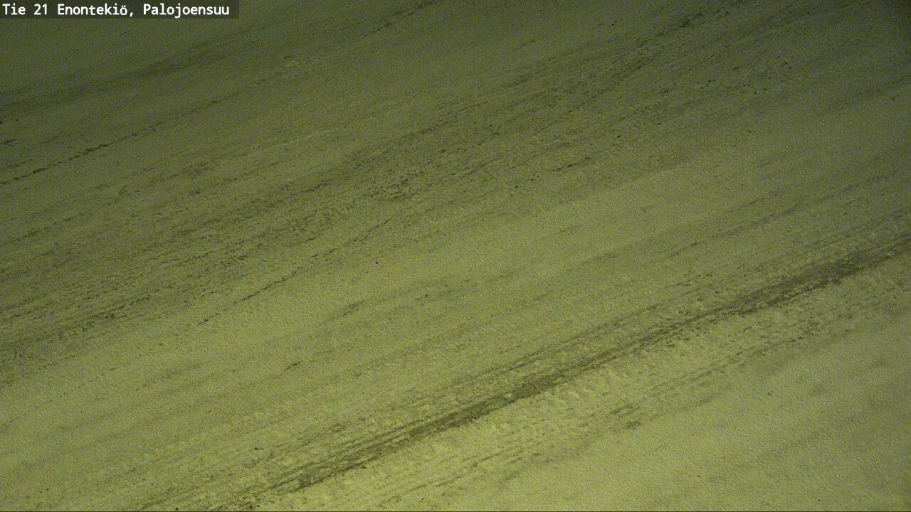 Weather Camera Image Väg 21 Enontekis, Palojoensuu, Enontekiö, Lappi