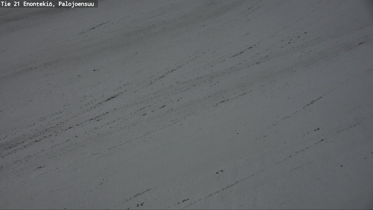 Weather Camera Image Väg 21 Enontekis, Palojoensuu, Enontekiö, Lappi
