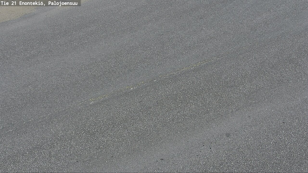 Weather Camera Image Road 21 Enontekiö, Palojoensuu, Enontekiö, Lappi