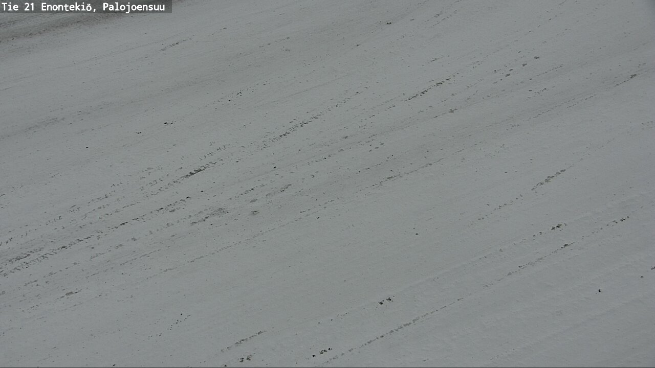 Weather Camera Image Väg 21 Enontekis, Palojoensuu, Enontekiö, Lappi