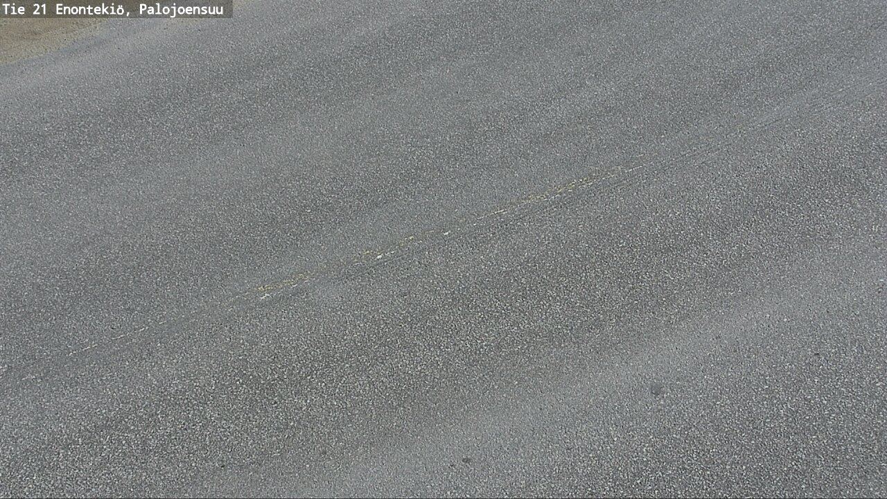 Weather Camera Image Road 21 Enontekiö, Palojoensuu, Enontekiö, Lappi